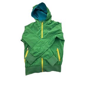 Vintage Polo Assn Active Windbreaker - Women's Size M - Lime Green